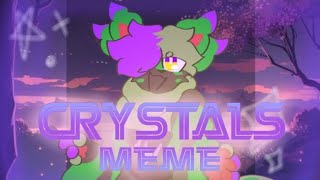 Crystals Animation Meme  Complete YCH for arca9deomatic [upl. by Pascia]