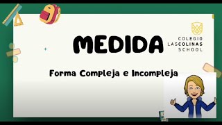 Medida forma compleja e incompleja [upl. by Notwal541]