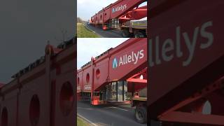 Huge 300 Tonne Abnormal Lorry Load shortsvideo truck engineering [upl. by Enelia550]