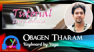 Obagen Tharam ඔබගෙන් තරම්  Chillie Thilanka  SLOW Tutorial [upl. by Biagi]