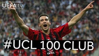 ANDRIY SHEVCHENKO UCL 100 CLUB [upl. by Grassi]