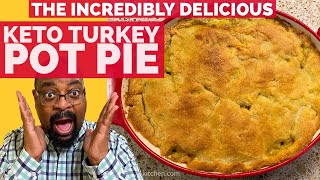 Keto Turkey Pot Pie  Incredibly Delicious [upl. by Hollyanne]