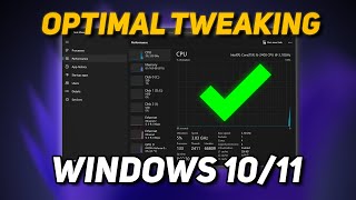 Change These SETTINGS to OPTIMIZE Windows 1011 for GAMING amp Performance  2023 [upl. by Locin56]