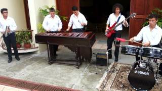 Marimba Costarricense quotLos del puebloquot [upl. by Yesrod948]