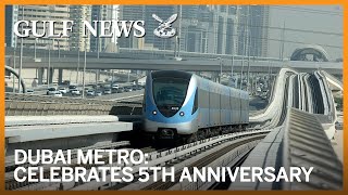 Dubai Metro celebrates 5th anniversary [upl. by Rad985]