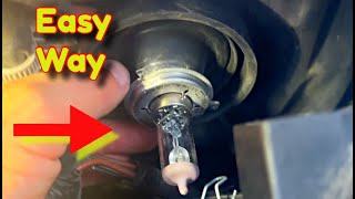 How to Replace Headlight Bulb on a Mazda and Toyota [upl. by Sucramel639]