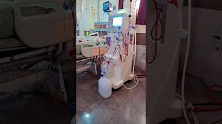 Hemodialysis Machine  artificial kidney to filter waste salts and excess fluids from the blood [upl. by Eire311]