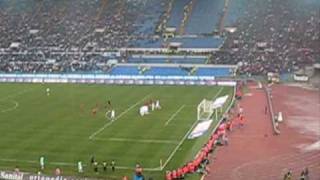 LAZIO  ROMA 12  I GOAL LIVE DI MIRKO VUCINIC  18042010 [upl. by Weidar]