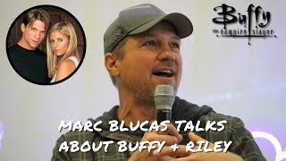 Marc Blucas talks about Riley amp Buffy [upl. by Ambie872]