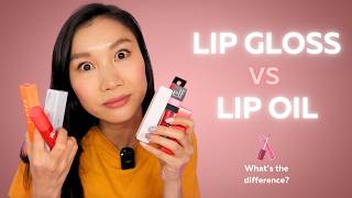 Do you know the difference between Lip Oil and Lip Gloss 💄 [upl. by Lalage490]