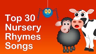 TOP 30 NURSERY RHYMES SONGS  Compilation  Nursery Rhymes TV  English Songs For Kids [upl. by Modnar899]