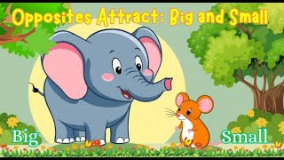 Opposites Attract How Big and Small Create Harmony  Fun Learning for Kids  Little Lyric [upl. by Ardien]