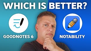 Goodnotes 6 vs Notability  Which is the Best Notetaker in 2024 [upl. by Suzie]