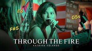 Katrina Velarde  quotThrough the Firequot Live in Siargao with Vocal Showcase  082923 [upl. by Eikcim]