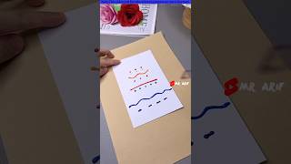 Awesome drawing mini robot😱shortvideo amazingfacts [upl. by Elocal]