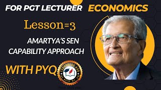 Amartya Sen  Capability Approach  Lesson 3  By Renu Maam [upl. by Irak]