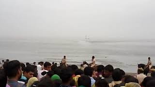 Shivling Darshan Bhavnagar Sea [upl. by Akimyt]