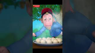 Bandar Mama Pahan Pajama  Hindi Rhymes amp Cartoon Videos  Infobells [upl. by Yhtamit]