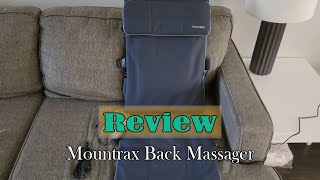 Mountrax Back Massager Review  See Before You Buy [upl. by Retsevel]