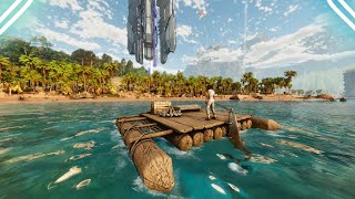 Embracing The Raft Life To Survive  ARK Primal Chaos The Center Episode 2 [upl. by Mikel]