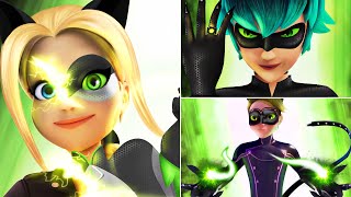 5 Miraculous Characters Using the Cat Noir Miraculous [upl. by Kistner]