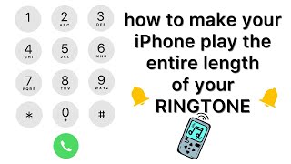 How To Make iPhone Ring Longer Or Shorter [upl. by Artim]