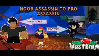 VESTERIA EASIEST ASSASSIN GUIDE  ASSASSIN GUIDE  ROBLOX VESTERIA  CHEAPEST ASSASSIN GUIDE [upl. by Harv]