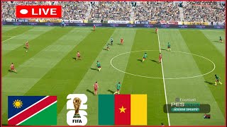 Namibia vs Cameroon  African Cup of Nations 2025 Qualifiers  Match Live Today pes21 [upl. by Ruffin]