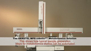 MPS robotic pro Metabolomics Solution [upl. by Akehs]