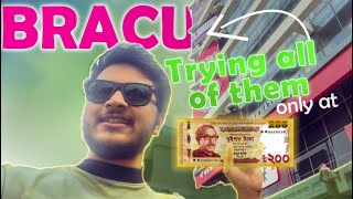 BRAC University 6 restaurants food under 200 tk  Food Under 200  Fazlul Karim [upl. by Ahsenot]