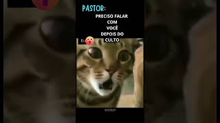 Quando o pastor diz isto shorts humorcristao palavradedeus pastor culto meme engraçado [upl. by Ynnub]