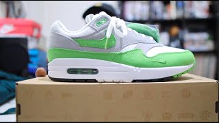 PATTA X NIKE AIR MAX 1 CHLOROPHYLL 20TH ANNIVERSARY [upl. by Gerhardine]