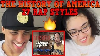 The History of AmericaTold in 27 Rap Styles Mac Lethal REACTION  MY DAD REACTS [upl. by Nehtanhoj173]