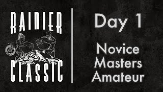 Rainier Classic 2024 Day 1 Livestream  Novice Masters amp Amateur [upl. by Omarr698]