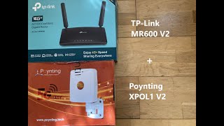 4G Speed Test TPLink MR600  Poynting XPOL1 V2 [upl. by Solley]