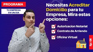 Como Acreditar Domicilio en SII para Formalizar tu Negocio ✅EP 06  PROGRAMA Paso A Paso [upl. by Nevins]