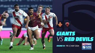 Highlights  Huddersfield Giants v Salford Red Devils  2024 Betfred Super League Round 10 [upl. by Llimaj]