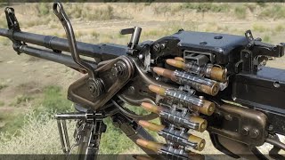 50 cal machine gun type w85 heavy machine gun live Firing in heavy gun range [upl. by Knoll]