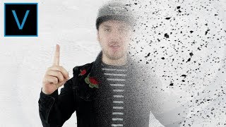 Vegas Pro 15 How To Make A Disintegration Effect  Tutorial 350 [upl. by Lehte]