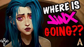 Jinx is ALIVE but where is she going  Arcane [upl. by Anthiathia]