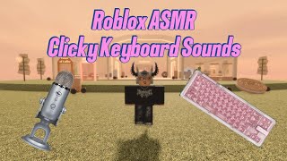 roblox asmr🌙 🧋Boba Tower🧋 but with TINGLY KEYBOARD SOUNDS [upl. by Casmey]