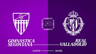 🔴 DIRECTO  GIMNÁSTICA SEGOVIANA VS REAL VALLADOLID 💜⚽ [upl. by Hesoj577]