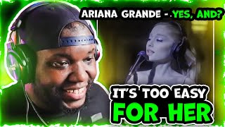 Ariana Grande  yes and live version  Reaction [upl. by Diet]