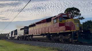 FEC Train 204 Titusville 800am 11924 [upl. by Ivan]