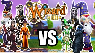 Wizard101 Then vs Now [upl. by Enidlareg]