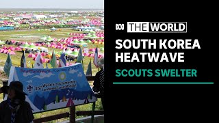 World Scout Jamboree in South Korea goes on after hundreds suffer heat exhaustion  The World [upl. by Ardnal]