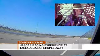 See Mike Dubberly drive a race car around Talladega Superspeedway [upl. by Eilsil]