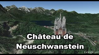 Château de Neuschwanstein Souabe Bavière  Allemagne [upl. by Grissom]