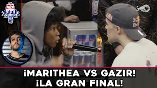 ¡MARITHEA vs GAZIR ¡LA GRAN FINAL  RED BULL 5 VIDAS [upl. by Hazard]