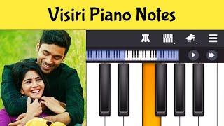 Visiri  Enai Noki Paayum Thota  Perfect Piano Tamil Songs [upl. by Idnib]